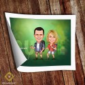 Couple Caricature
