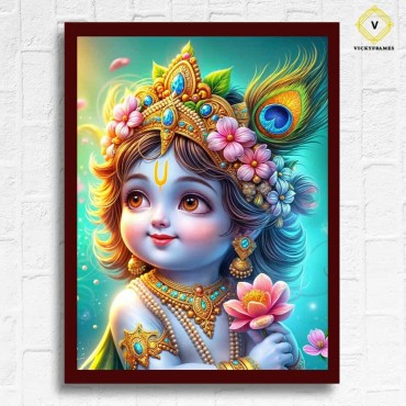 Krishna AI Photo Frames